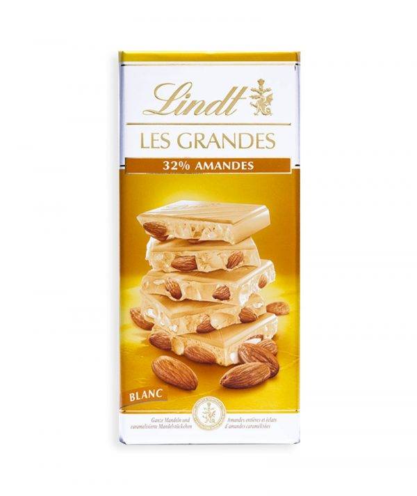 Tavoletta Les Grandes Bianco Mandorle 150g - Lindt