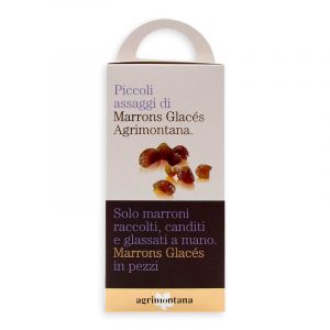 Cofnezione Marrons Glacés in pezzi 160g Agrimontana