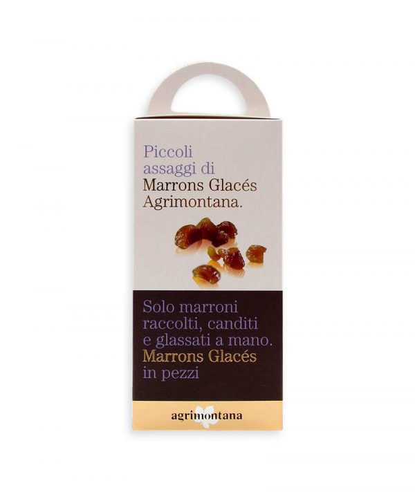 Cofnezione Marrons Glacés in pezzi 160g Agrimontana