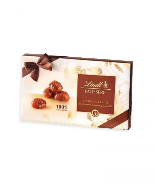 Marrons glacès interi Lindt scatola dolci confezioni marrons glacès