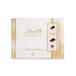 Scatola Bianca Oro 450g dolci confezioni lindor 39 praline cioccolato