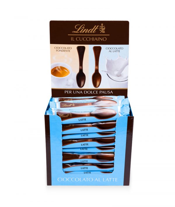 cucchiaino cioccolato al latte lindt dolci confezioni shop cioccolato italia lindor cioccolata