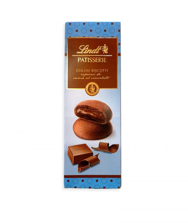 Golosi Biscotti Pastisserie ripieni di Crema al Cioccolato 150g - Lindt