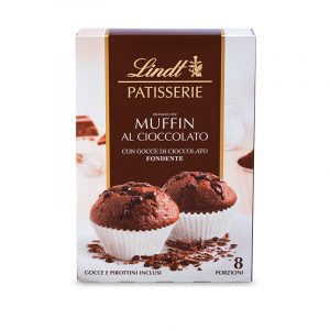 Muffin al cioccolato 210g preparato per muffin lindt