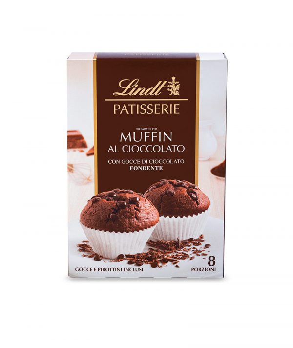 Muffin al cioccolato 210g preparato per muffin lindt