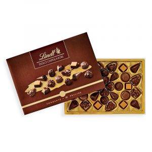 Scatola Dolci Capolavori Dark 306g - Lindt - pralline cioccolato fondente