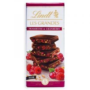 Tavoletta Les Grandes Fondente Lamponi 150g - Lindt