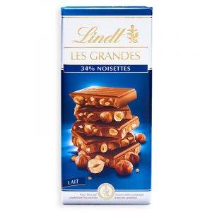 Tavoletta Les Grandes Latte Nocciole 150g - Lindt