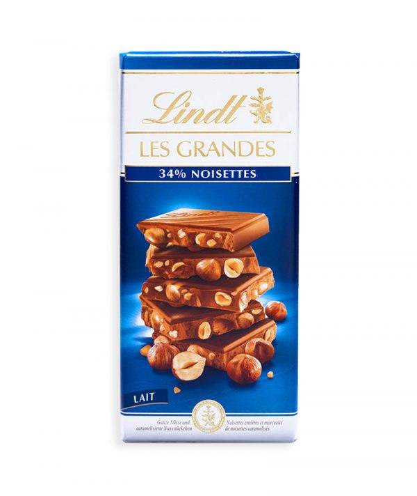 Tavoletta Les Grandes Latte Nocciole 150g - Lindt