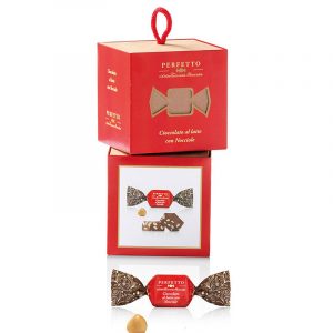 Pefetto Cioccolato al Latte con Nocciole Confezione 100g / 6pz - Antica Torroneria Piemontese