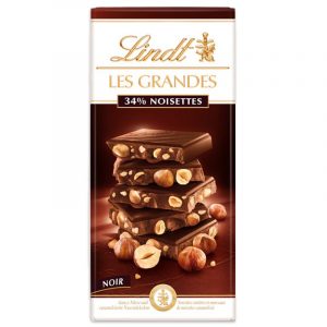 Tavoletta Les Grandes Nocciole Fondente 150g - Lindt