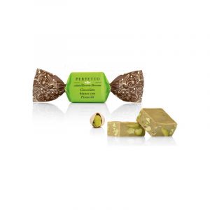 Praline Pefetto Cioccolato Bianco con Pistacchi Sfuso - Antica Torroneria Piemontese