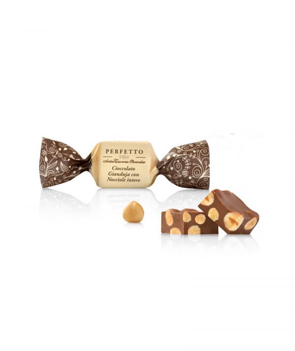 Praline Cioccolato Gianduja con Nocciole intere Sfuso - Antica Torroneria Piemontese