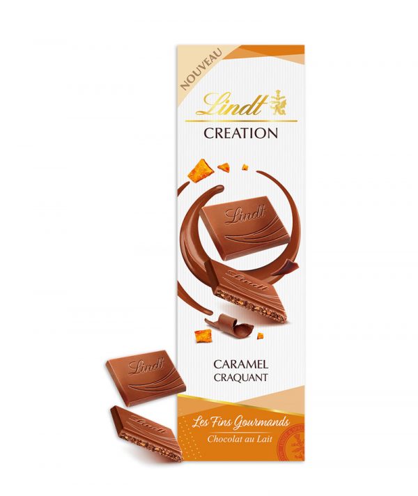 CREATION FINS GOURMANDS Croccante Latte Caramello Compressa 85g